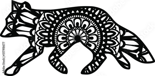 Mandala for adult coloring book,coloring page,print on product, laser cut, paper cut and so on. Vector illustration.