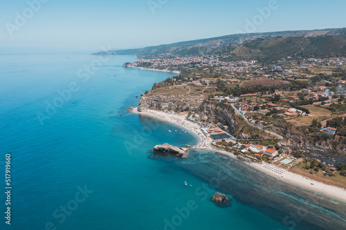 Holiday Coast in Calabria region during Summer period