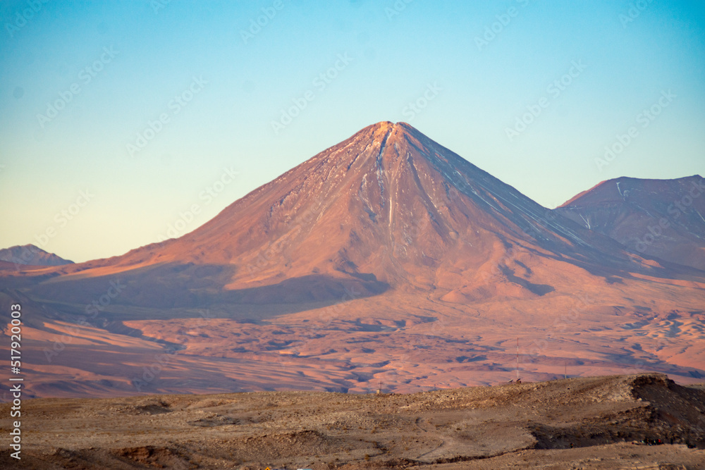 volcano in autumn volcano in autumn