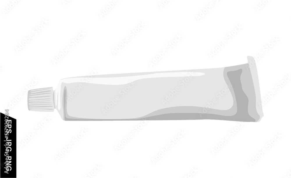 Bath Equipment vector - toothpaste Bath Equipment vector - toothpaste
