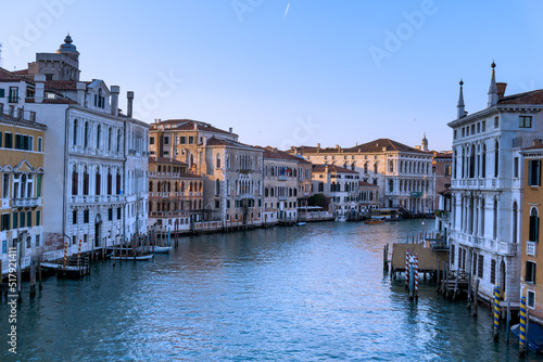 Grand canal in Venice at sunset © VasileSimion