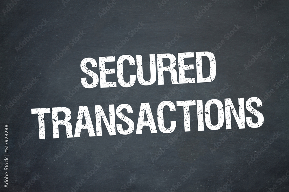 Obraz premium Secured Transactions
