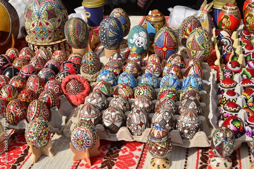 Hand-painted Transylvania Easter Eggs