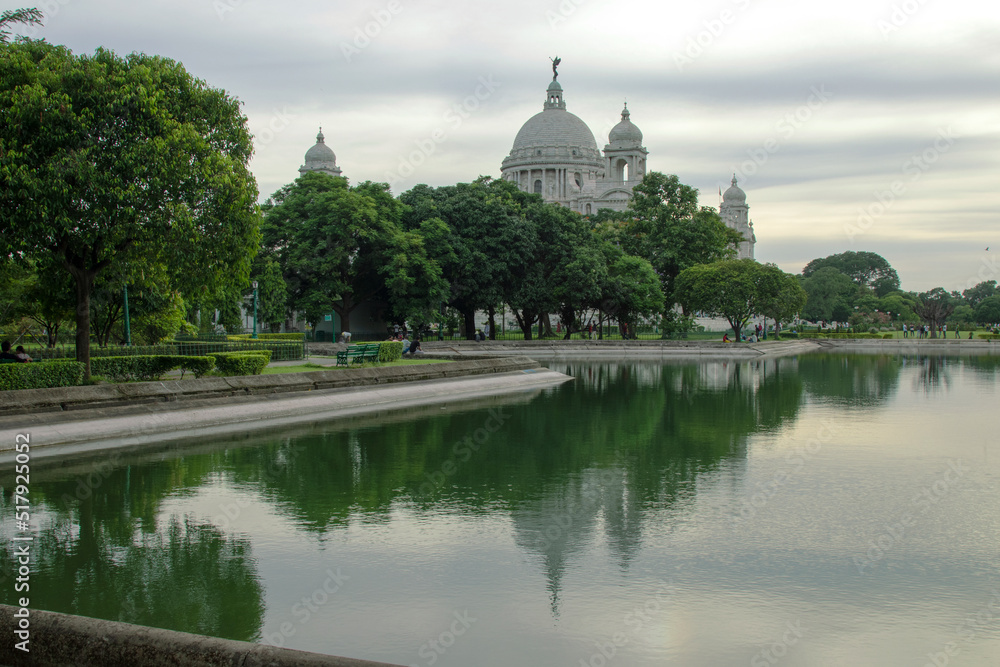 Victoria Memorial in Kolkata made by British india