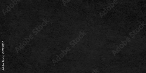 Dark black grunge textured concrete background. Panorama dark grey black slate background or texture. Vector black concrete texture. Stone wall background. 