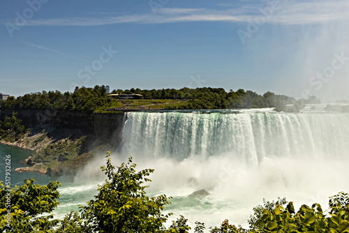 View of Niagara Falls from Canadian side  Ontario  Canada