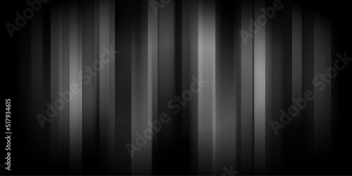 Abstract background with glowing vertical stripes in black and gray colors