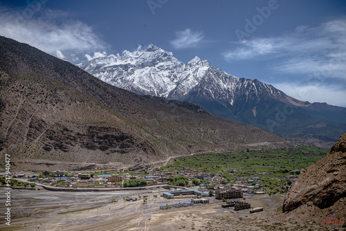 Mustang Jomsom Valley of Nepal