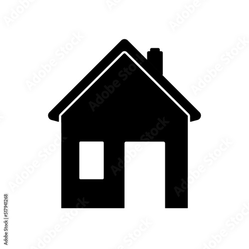 home icon house symbol with window
