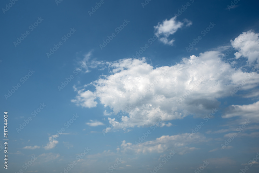 Big Cloud with bright blue Sky background Big Cloud with bright blue Sky background