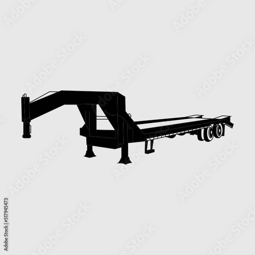 Big Tex Trailers SVG Bundle Cut File, Flatbed Semi Truck Svg, Flatbed Gooseneck Trailer Svg, Hauling Svg, Semi Cargo Trailer Svg,