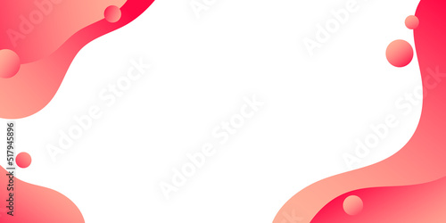 ベクター素材_ウェーブ_ピンク