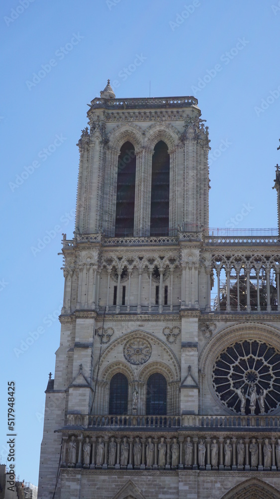 Notre Dame, Paris Seine Details