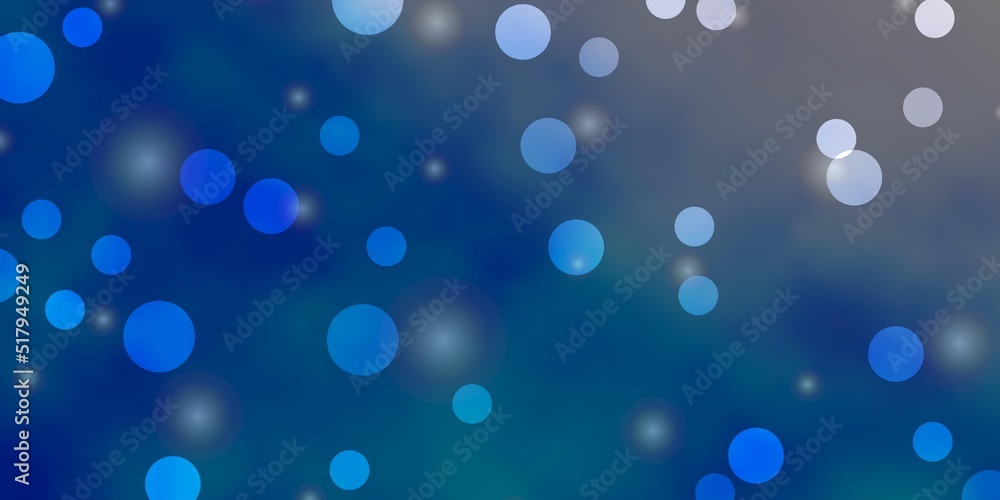 Light Blue, Yellow vector texture with circles, stars. Light Blue, Yellow vector texture with circles, stars.