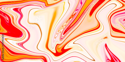 Luxurious colorful liquid marble surfaces design. Abstract liquid acrylic pours liquid marble surface design. Beautiful fluid abstract paint background. close-up fragment of acrylic oil paint marble.