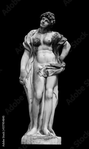 Beautiful Olympic goddess of love in antique mythology Aphrodite (Venus)