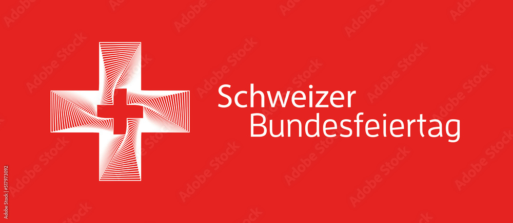 Obraz premium Schweizer Bundesfeiertag