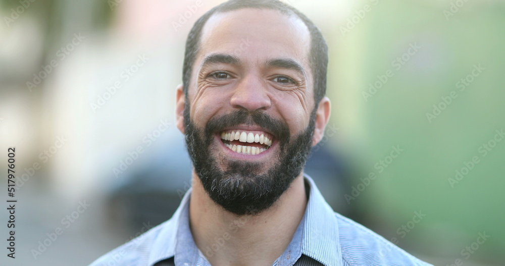 Hispanic man real life laugh and smile. Authentic person smiling and laughing, latin real people Hispanic man real life laugh and smile. Authentic person smiling and laughing, latin real people
