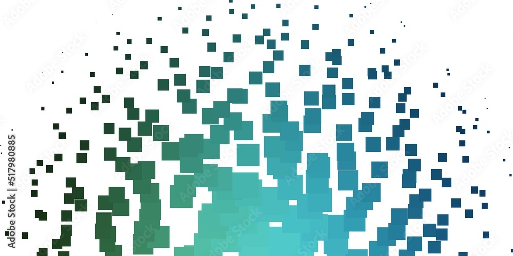 Light Blue, Green vector pattern in square style. Light Blue, Green vector pattern in square style.