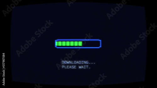 8 Bit Loading Screen Logo Intro Title