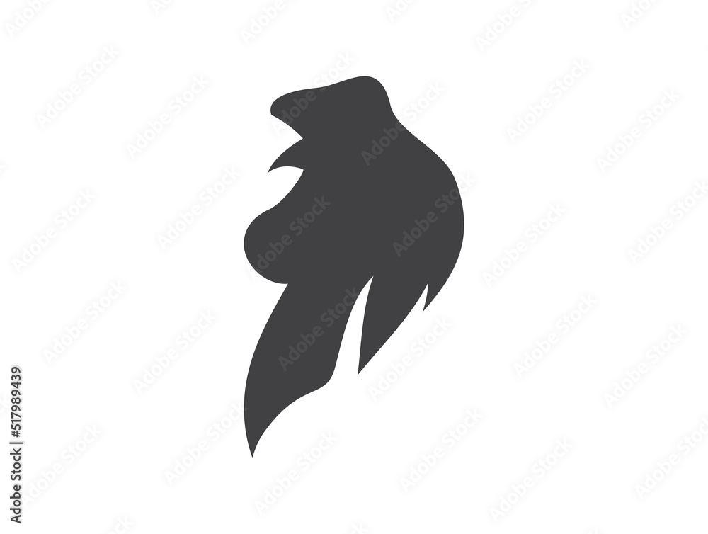 Fototapeta premium chicken logo Rooster logo icon vector template