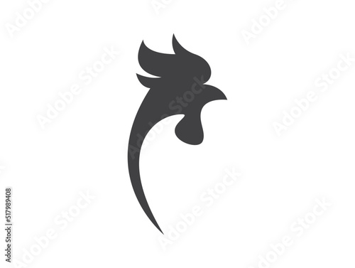 chicken logo Rooster logo icon vector template