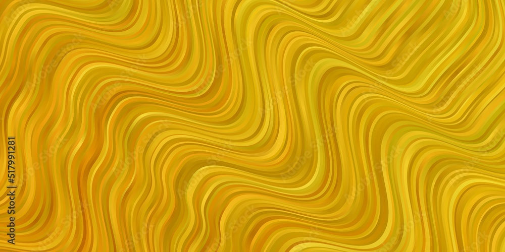Dark Yellow vector backdrop with circular arc. Dark Yellow vector backdrop with circular arc.