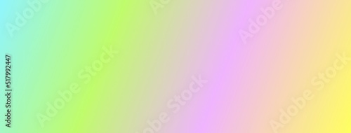 Gradient pastel color background for banner. Modern horizontal design for mobile applications. Pastel neon rainbow. Ultraviolet metallic paper. Template for presentation. Cover to web design.