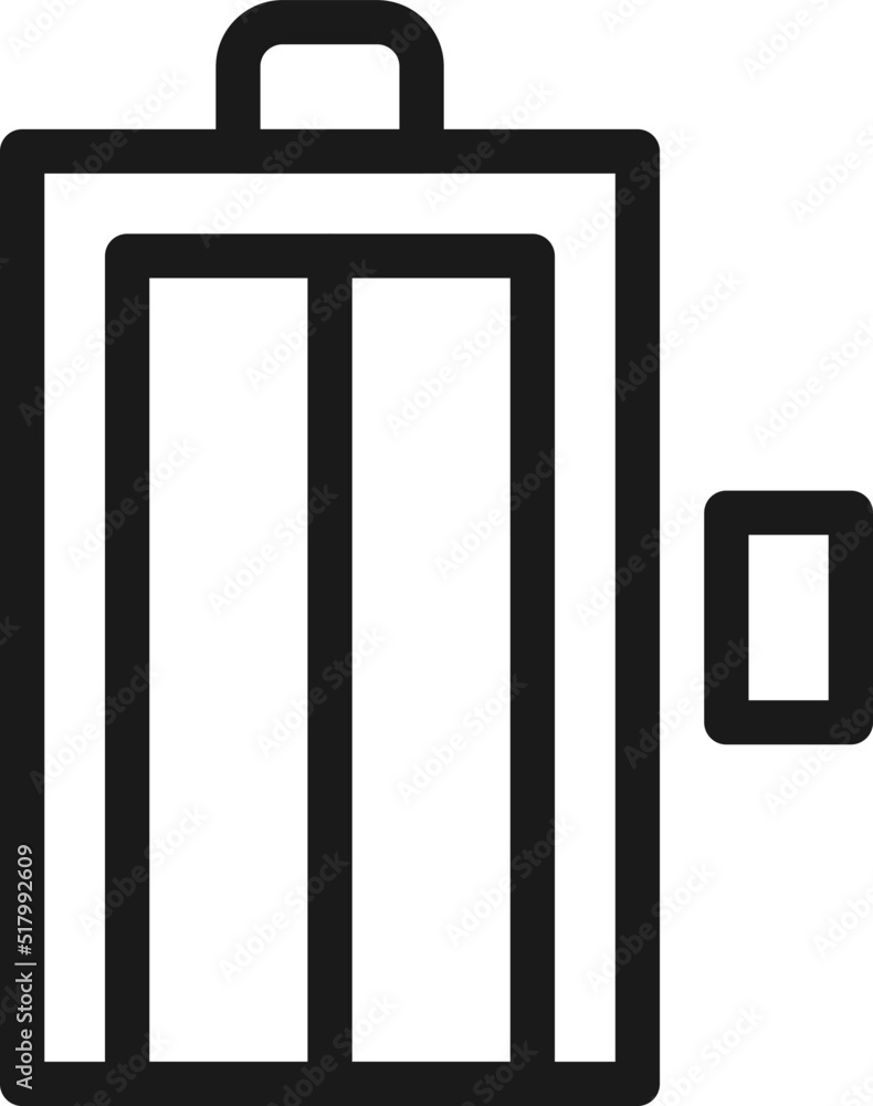 Hotel, holiday, weekend concept. Vector signs drawn in flat style. Perfect for web sites, stores, shops, books. Editable stroke. Line icon of elevator Hotel, holiday, weekend concept. Vector signs drawn in flat style. Perfect for web sites, stores, shops, books. Editable stroke. Line icon of elevator