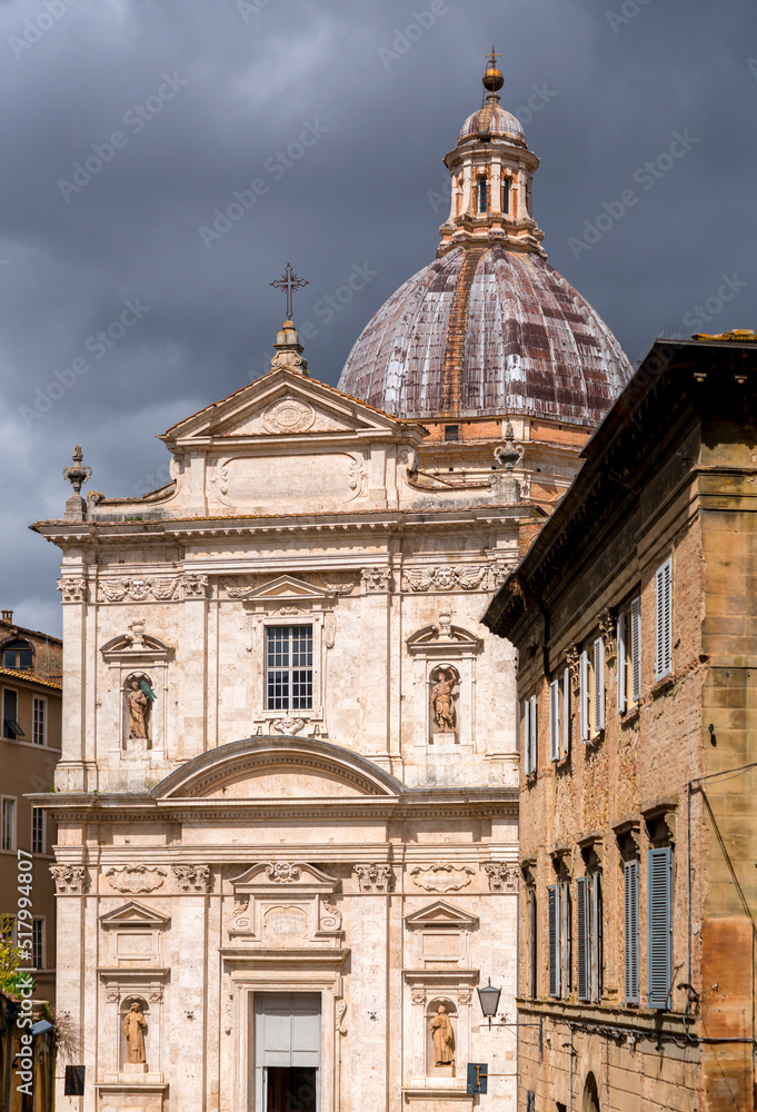 Insigne Collegiata di Santa Maria Church in Siena, Italy