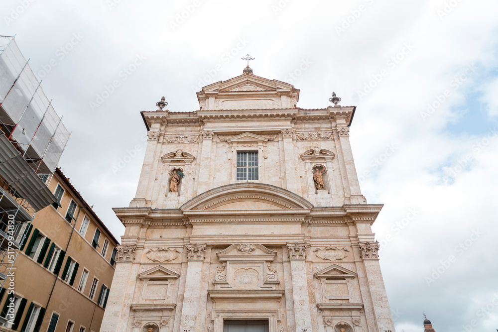 Insigne Collegiata di Santa Maria Church in Siena, Italy