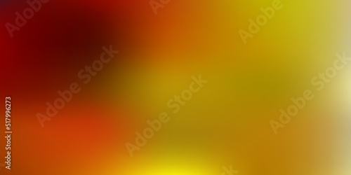 Light orange vector gradient blur pattern.