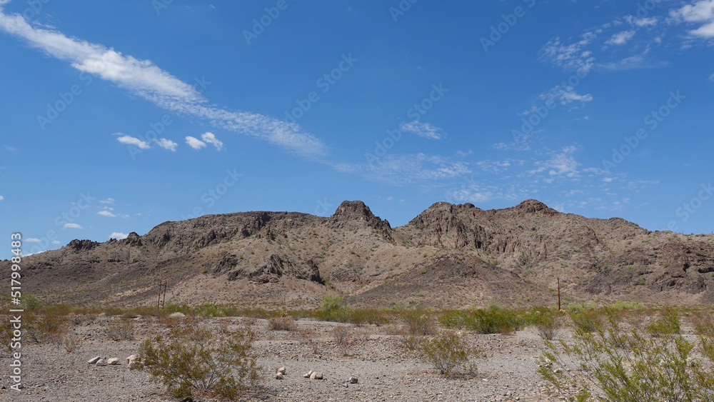 Desolate Desert Landscape in south west Arizona