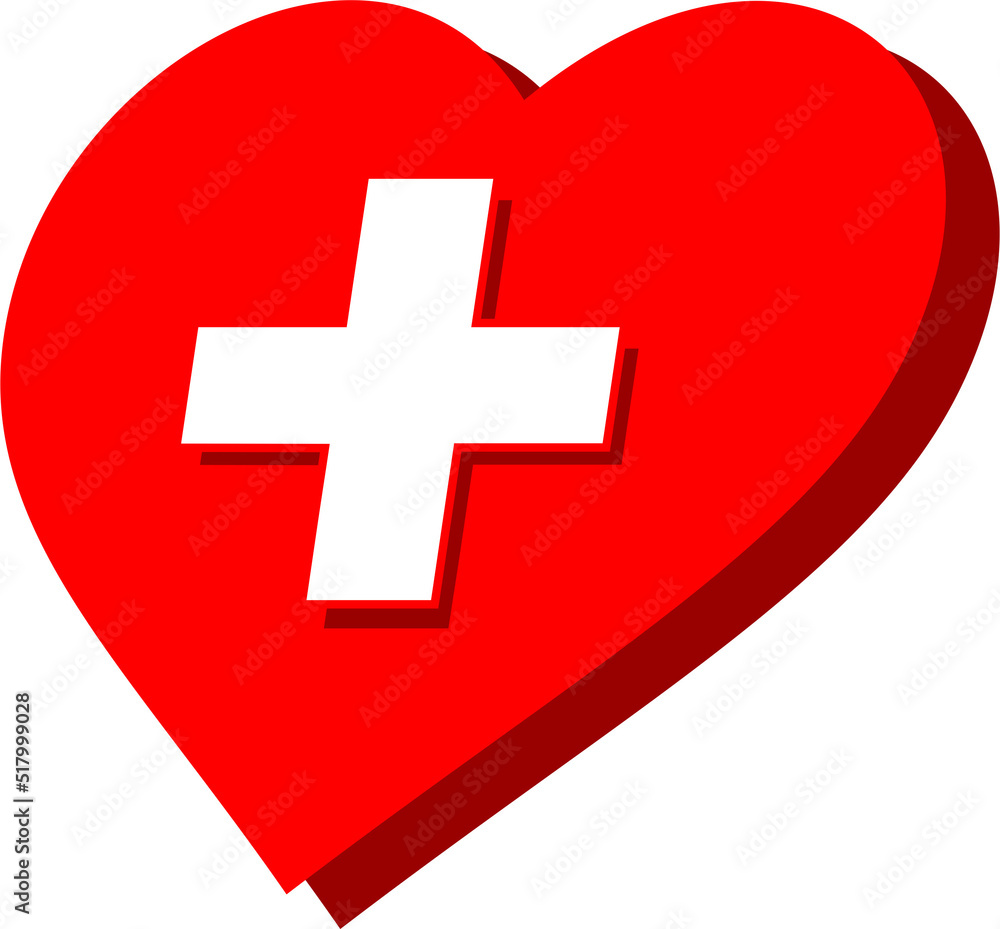 plus symbol in the middle of the love icon plus symbol in the middle of the love icon