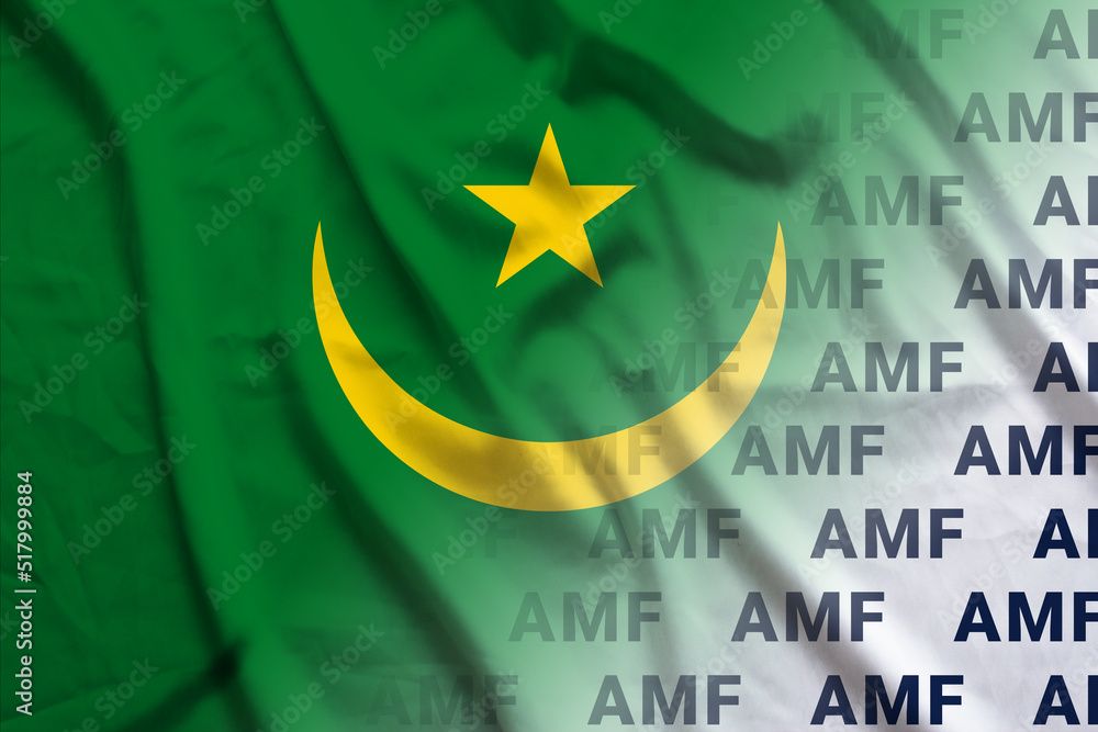 Mauritania flag AMF banner agreement Mauritania flag AMF banner agreement