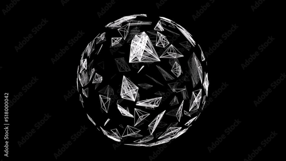 triangle diamonds abstract sphere triangle diamonds abstract sphere
