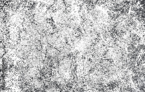 Monochrome particles abstract texture.Overlay illustration over any design to create grungy vintage effect and depth.
