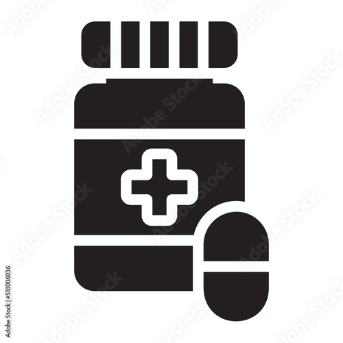 Vitamins glyph icon