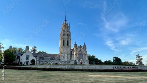 Wallpaper Mural Bloomfield Hills, Michigan, USA - June 30 2022: Kirk in the Hills Columbarium church in summer sunset. Torontodigital.ca