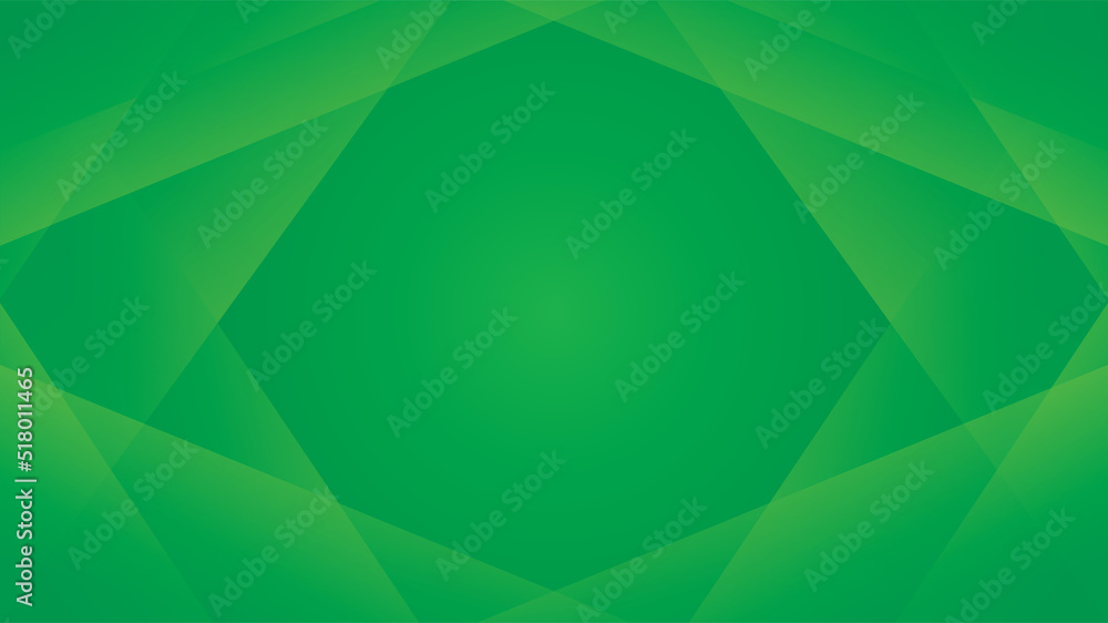 Fototapeta premium modern green triangle background vector illustration