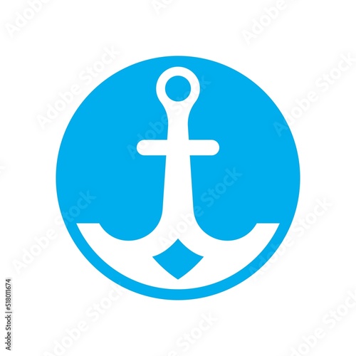 Anchor logo images illustration