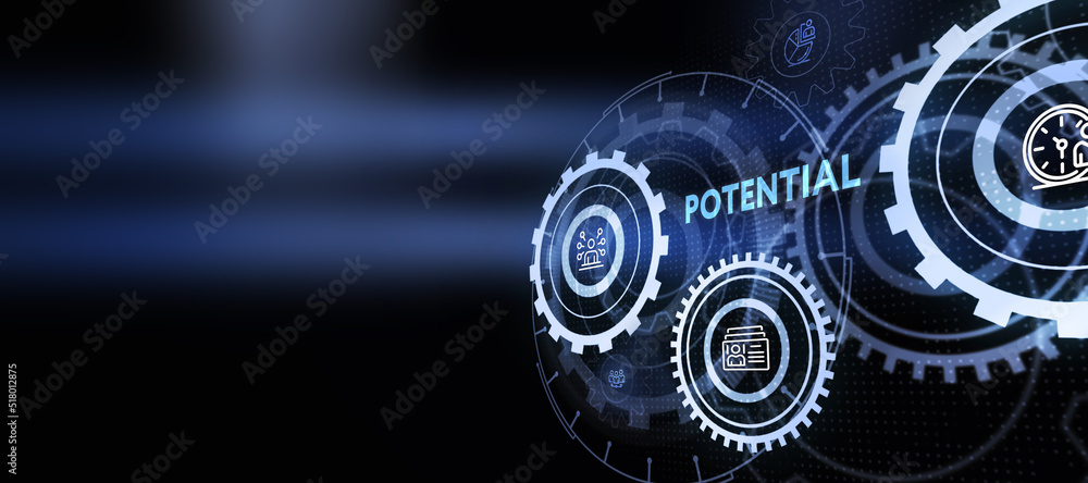 Fototapeta premium Coach motivate to personal development. Personal and career growth. Potential and motivation concepts.
