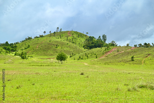 Phu Khao Ya or Grass Hill in Ranong Province