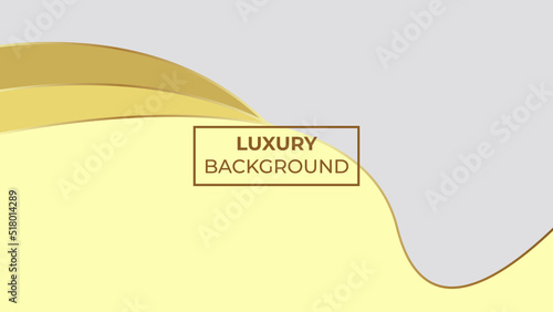 Luxury Background with golden liquid waves, easy to edit
