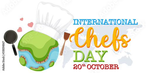 International Chef Day Poster Design