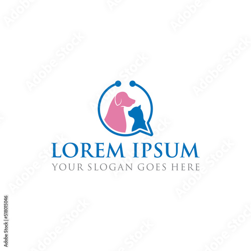 pets care logo , veterinary logo