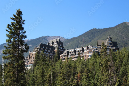 castle in the mountains, Banff National Park, Alberta