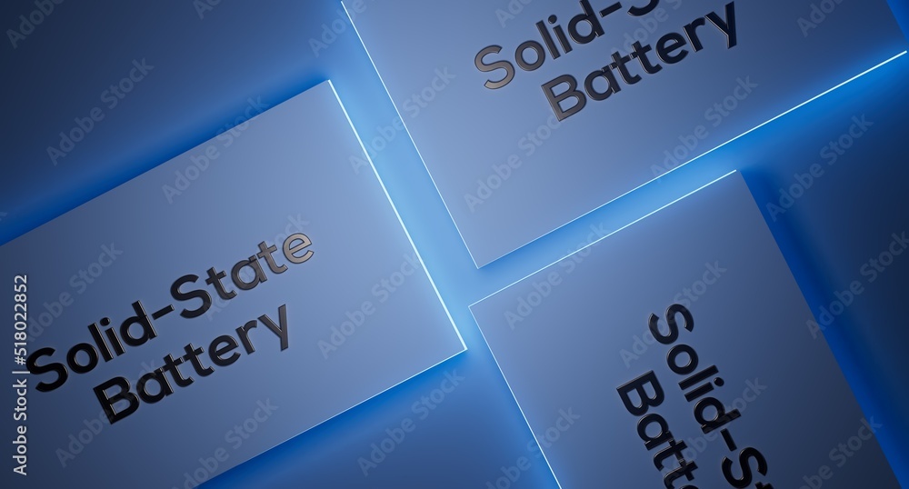 Solid-State Battery EV Electric Vehicle Energy Technology	

