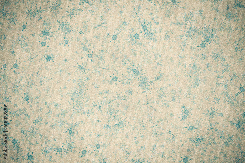 snowflakes on paper texture