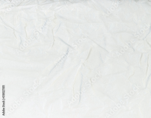 off white crumpled paper texture background